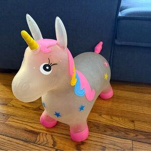 Inflatable Rainbow Unicorn